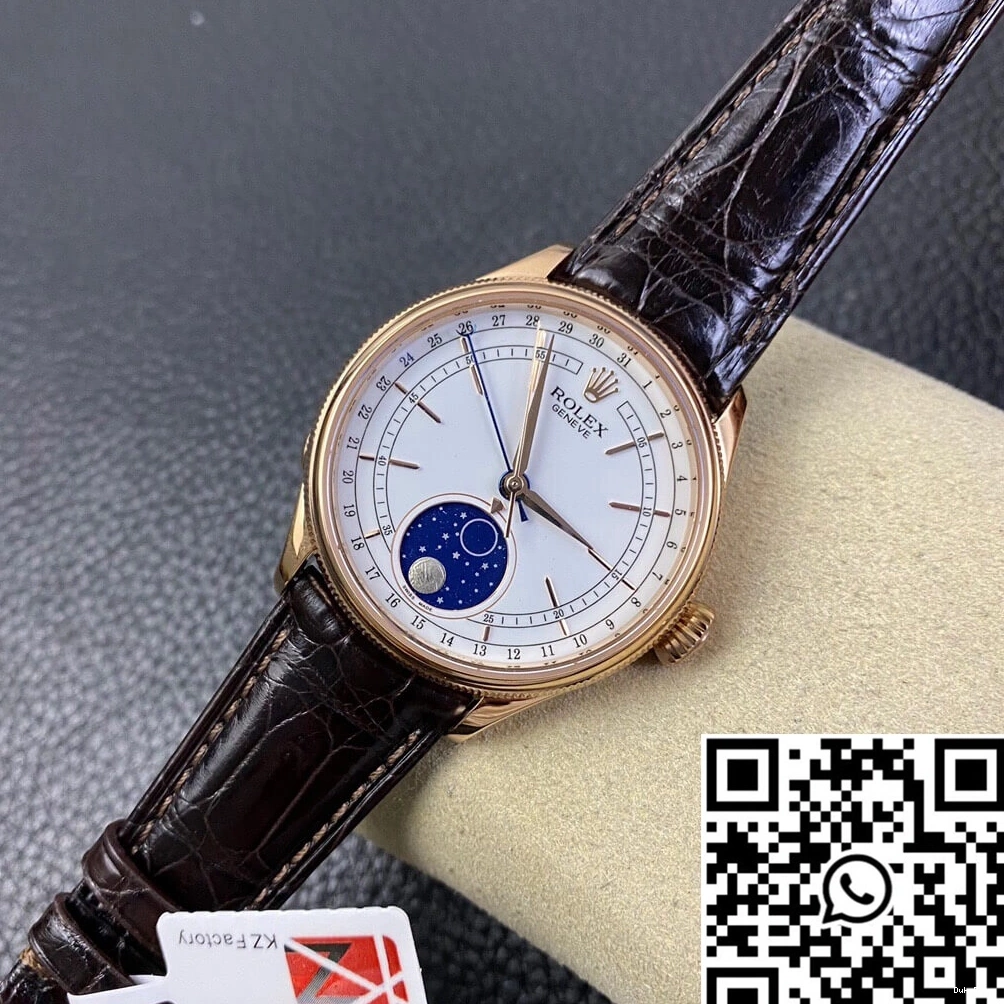 Cellini M50535-0002 Rose KZ Gold Rolex Factory 1230